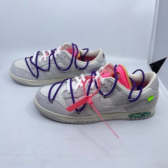 NWT NIKE DUNK LOW in sail Neutral Grey - Picture 5 of 10